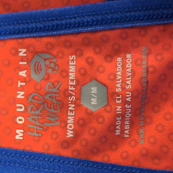 Mountain Hardware Racer Back Tank - Women's Medium - Blue - Picture 8 of 8